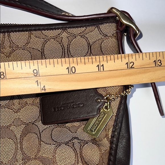 COACH SMALL DUFFEL IN SIGNATURE JACQUARD w/ MATCHING WALLET - Picture 12 of 15